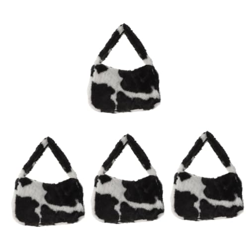 Sac en peluche LIFKOME lot de 4 pour rompre la monotonie des sacs noirs
