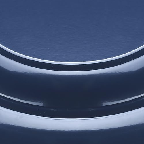 Image of Golden Lighting Yep Orwell 1-Light Swing Arm Wall Lamp in Chrome and Navy Blue Shade