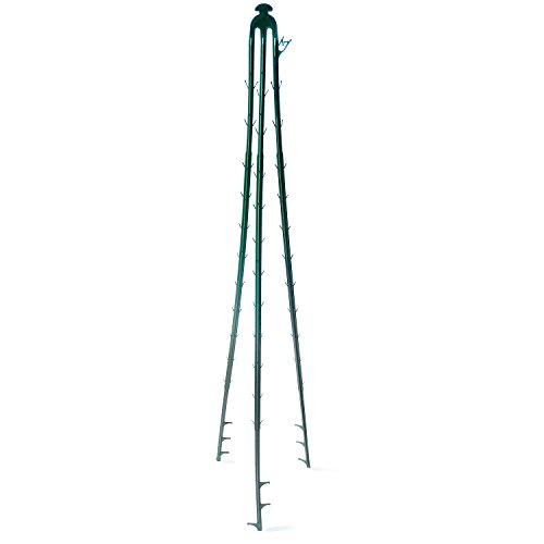 Elixir Gardens Plant & Flower Support for Garden & Greenhouse | Quantities of 1-100 Available | Strong & Reusable Plastic Trellis, Obelisk, Tripod & Tying Tube Options | Tripod TR18 x 2