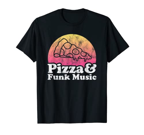 Pizza et musique funk T-Shirt