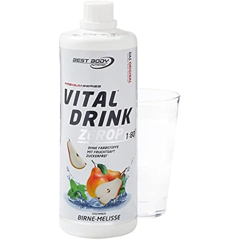 Best Body Nutrition Vital Drink ZEROP® - Birne Melisse Cover