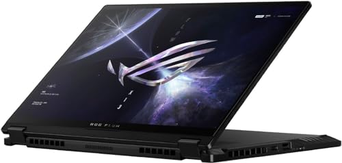 Image of Asus ROG Flow X13 Gaming 2-in-1 Laptop | 13.4 inch FHD+ 120Hz Glossy Touch 100% sRGB | AMD 8-Core Zen 4 Ryzen 9 7940HS (>i9-12900H) | 16GB DDR5 512GB SSD | Backlit FHD IR Camera Win11 Black + HDMI Cable