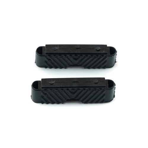 Bross Auto Parts BSR28FBA 2 piezas Soporte de reparación de techo corredizo con parte interior de goma compatible con Peugeot 206 307 406 407