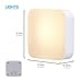 Lights by Night Dimmable LED Night Light, Plug-in, Dusk to Dawn Sensor, Adjustable, Compact, 4 Settings, Ambient Lighting, for Kids or Adults, Bedroom, Bathroom, Nursery, Hallway, 4 Pack, 82180