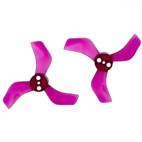 Hélices FPV 1635 violettes pour le vol de précision en intérieur et salon