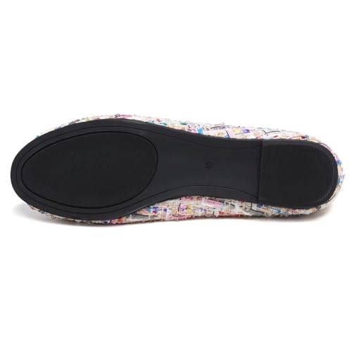 Image of SAILING LU Casual Shoes for Women Dressy Ballet Flats | Comfort Fit, Work Shoes,Casual for Women, Slip-Ons Loafers