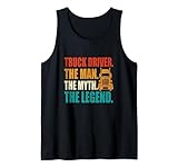 Photo Gallery truck driver the man the myth the legend retro divertente camionista canotta Photo Gallery truck driver the man the myth the legend retro divertente camionista canotta