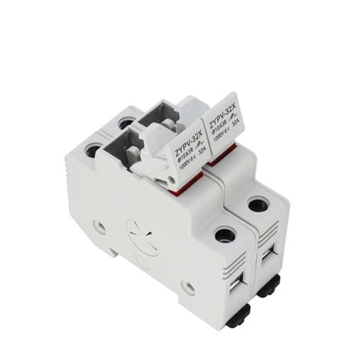 Porte-fusible 1000V DC 2P ZYPV-32 de sécurité photovoltaïque 10x38mm - 3