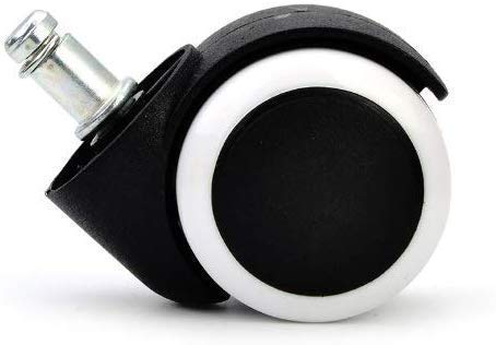 Image of Breewell Furniture Heavy Duty Pin Nylon Office Chair Wheels (Caster) Set of 5