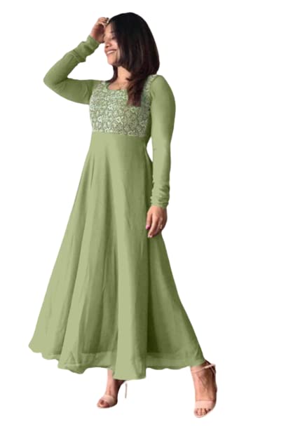 Anarkali Long Frock for Women Readymade 