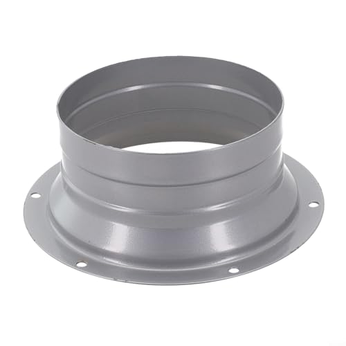 Raccord à bride métallique à vis pour système de ventilation à tuyau rond de 110 cm (110 mm)