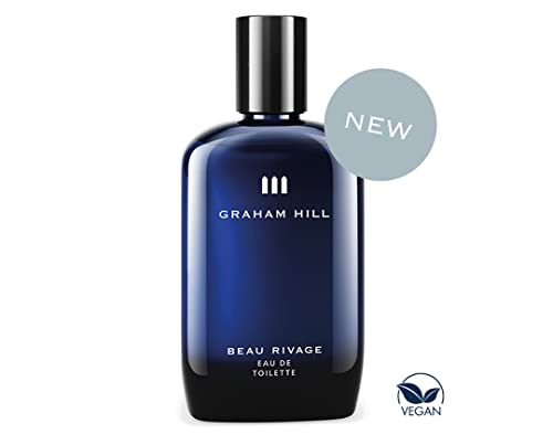 Graham Hill Beau Rivage Men's Eau de Toilette â Authentic Mediterranean Fragrance with Musk, Citrus, and Floral Notes, Vegan Perfume for Men (100ml) - Image 3