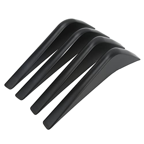 Diffuseur de pare-chocs arrière aérodynamique noir pour modèle C7 - 7
