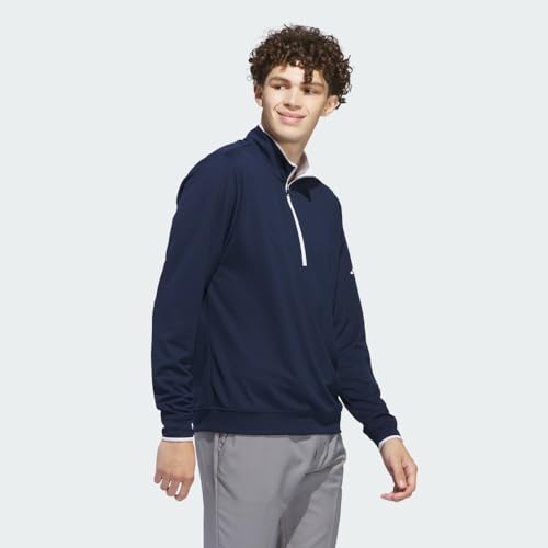 Image of adidas Men's Core Lightweight 1 /2 Zip Pullover