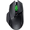 Razer Basilisk V3 X HyperSpeed Ratón inalámbrico personalizable para juegos: interruptores mecánicos Gen-2-5G Sensor óptico avanzado de 18K – Chroma RGB 9 controles programables Batería de 535 horas Classic Black