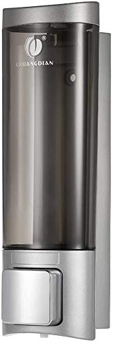 Decdeal 1 Dispensador de Jab¨®n de Pared Manual, para Champ¨² L¨ªquido Gel de Ducha Limpiador Loci¨®n para Ba?o/Hotel (200ml) Cover