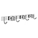 POPRUN Colgador de Escobas y Fregonas Adhesivos Pared, Acero Inoxidable Organizador Soporte...