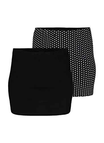 Zizzi Damen Große Größen Top Extender 2er Pack Bamwolle gr 50-52...