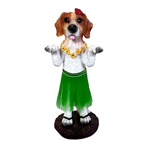 Franchise Figurine Company Hula Dog Dashboard Doll Car Accessories Bobblehead for Van Life and Beach Creations | German Shepherd | Golden Retriever | Labrador Retriever (Beagle) Cover