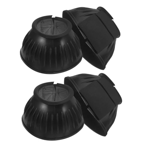 Protège-tendons pour cheval et cloches BESPORTBLE : lot de 4 protections
