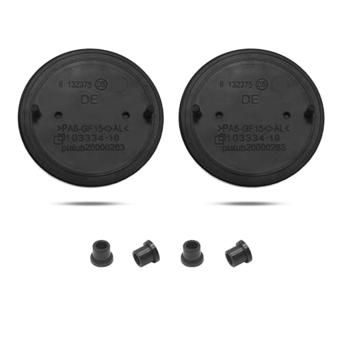 Generic 2pcs Replacement for Hood Trunk Emblems, B-EMBLEM-6