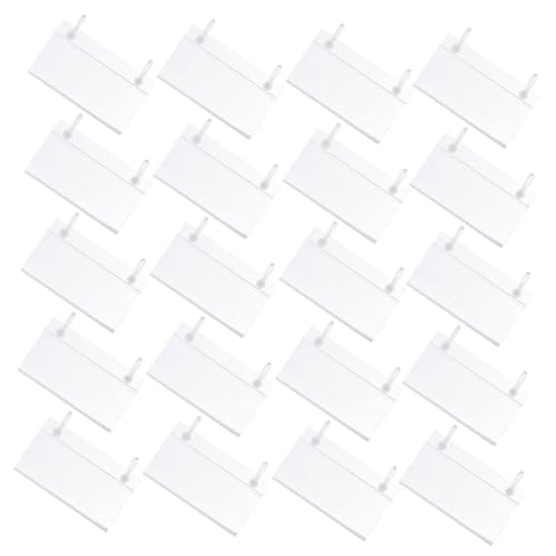 PLAFOPE 50個 ?札 タグ ホルダー ワイヤー ラベル ホルダー プラスチック ラベル プラスチッップ バス