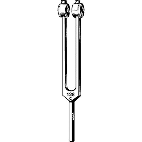 Sklar Instrument 67-7128 Tuning Fork, C-128, Aluminum Alloy