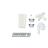 Warrior Player's Hard Mesh Pocket String Kit-Attack/Defense (One Size, White)