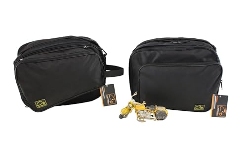 made4bikers: Bolsas Interiores Adecuado para de los Modelos BMW R1250R R1250RS a Partir de 2018 y R1200R R1200RS a Partir de 2015, F900XR a Partir de 2020 (R 1200 R RS RT F900 XR)