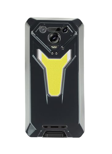 UYRUREL Case for Ulefone Armor 34 PRO 5G Smart Phone, Lightweight and High Hardness TPU Material Transparent Skin Friendly Comprehensive Anti Fall Protection,Black