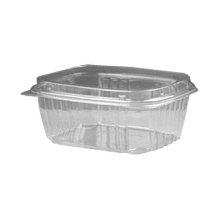 Genpak AD16 Clear Hinged Deli Container (32 oz, high Dome, 200 ct)