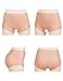 KOIKOIKOI Silicone Fake Vagina Pants Hip Enhancer Pads Short Butt Lifter Underwear Transgender Drag Queens Cosplay(Beige,M)