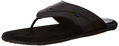 Image of Red Chief Men's Black Hawaii Thong Sandals-7 UK /India (41 EU)(RCOF8005 001)