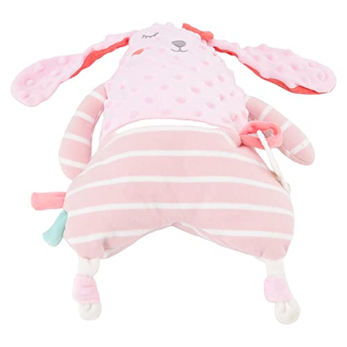 赤ちゃん抱っこおもちゃ、ベビーおしゃぶりソフト 0〜12ヶ月まで安全 (うさぎ)