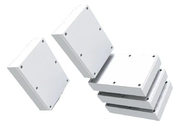 Speaker Housing Box, 6 inches x 8 inches x 2 inches (152.4 mm x 203.2 mm x 50.8 mm), Pack of 5, White Color-image-47