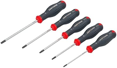 CRAFTSMAN V-SERIES Torx Screwdriver, 5 Piece (CMHT65630V)