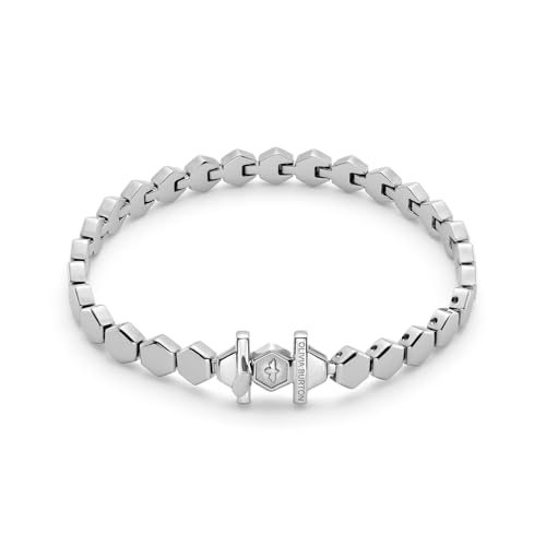 Olivia Burton Women's PETITE HONEYCOMB Collection Bracelet in Stainless Steel with Hexagonal Charms - 24100299