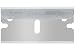 Produktbild MARTOR 10 x Bügelklinge, Rostfreie Ersatzklingen Schaber, 19,3 mm, Scharf, Im Magazin, 1-fach Nutzbar, Stahl, Nr. 44