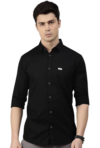 Majestic Man Men Classic Slim Fit Pure Cotton Casual Shirt