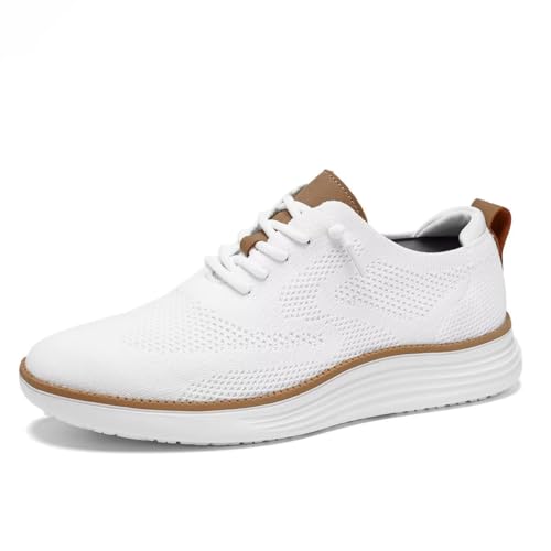Zapatos cómodos de vestir para hombre que eliminan el cansancio con malla transpirable 2