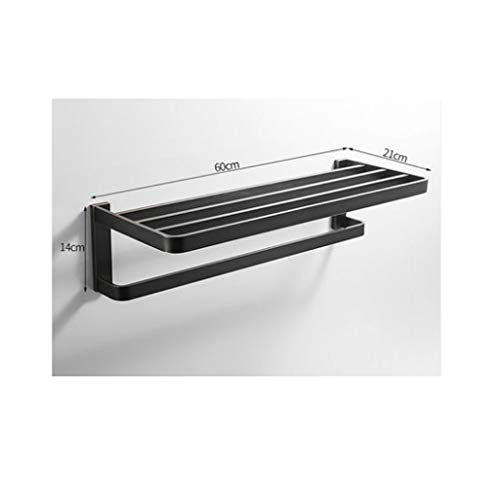 Rack de serviette en cuivre noir pour harmoniser la décoration de votre bain - 6