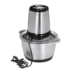 CLUBX 2L Stainless Steel Chopper Mincing Machine Mincer Food Processor Household Electric Meat Grinders &