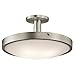 Kichler 42246NI Lytham Semi-Flush 4-Light, Brushed Nickel