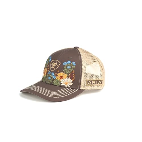 ARIAT Womens Vintage Flowers Cap Brown