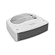 Cecotec Elektrischer Heizlüfter – Thermoventilator – ReadyWarm 3000 Horizon White. 3000 W, 2 Leistungsstufen mit einstellbarem Thermostat, einfache und intuitive Bedienung, Abschaltautomatik, für 28 m
