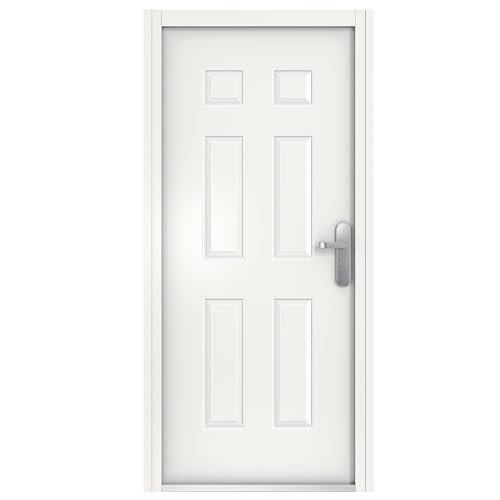 VIZ-PRO Quick Mount Steel Security Door with Frame and Hardware
