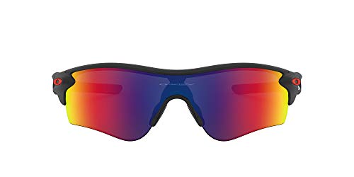 ［オークリー］ Oakley サングラス 0OO9206 Matte Black Ink w/+Red Iridium US Free-(Free サイズ)