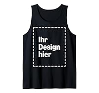 Individuelles Tanktop mit Ihrem Bild auf der Vorderseite