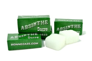 Absinthe Sucre Wrapped Sugar Cubes, 100 Packets (200 cubes) by Bonnecaze Absinthe & Home