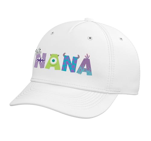 Disney and Pixars Monsters Inc. Nana Family Disney Trip Adjustable Printed Baseball Hat White
